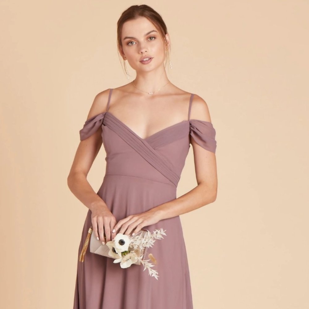 Mauve Spence Convertible Chiffon Bridesmaid Dress